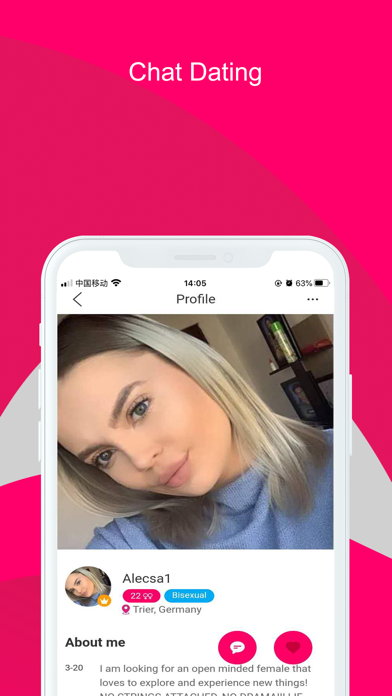 Threesome&Foursome Dating app Screenshot