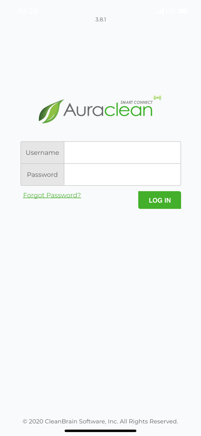 Auraclean Smart Connect Mobile