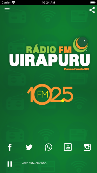 Screenshot #1 pour Rádio Uirapuru