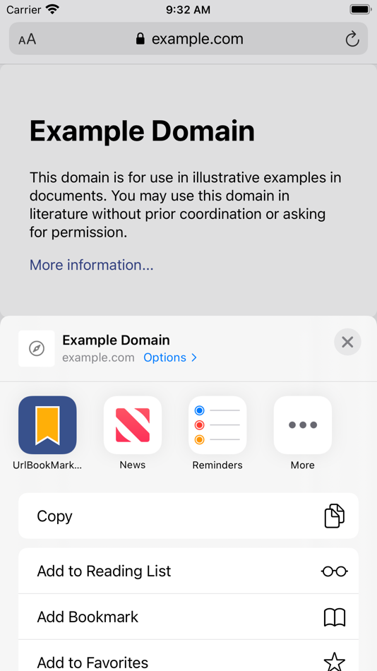 #2. URL Bookmarker (iOS) 由: Shigeo Fukuda