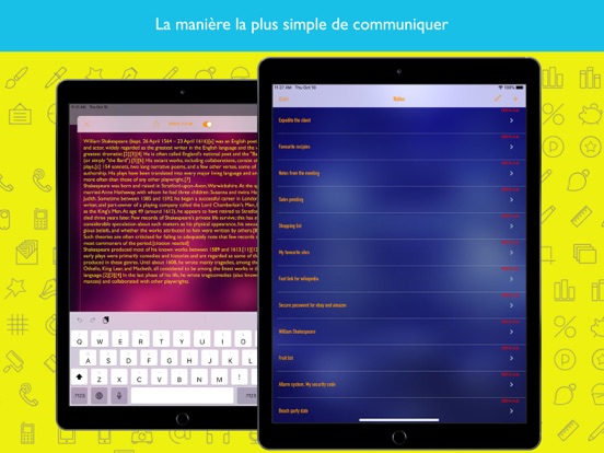 Screenshot #4 pour Notes colorées Pro