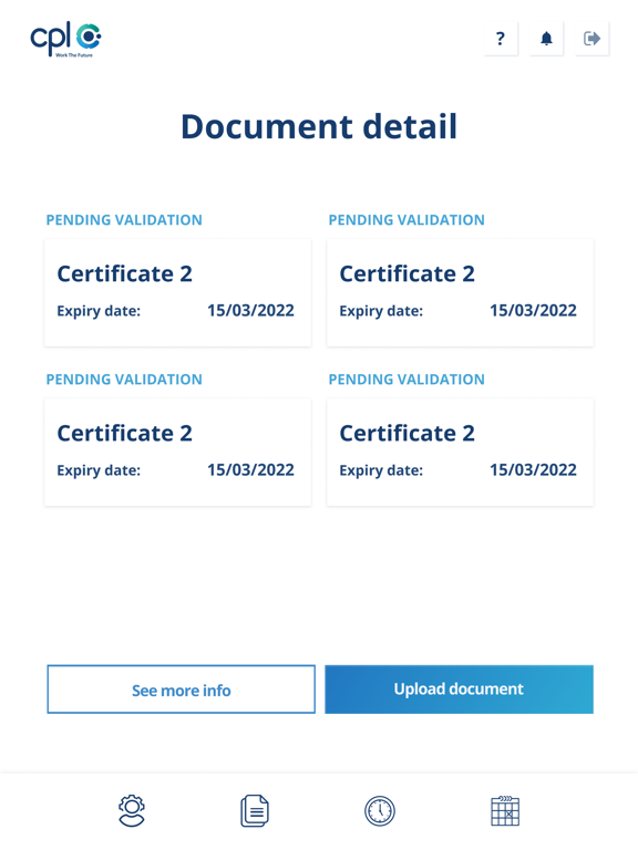 Screenshot #6 pour MyCpl Mobile Application
