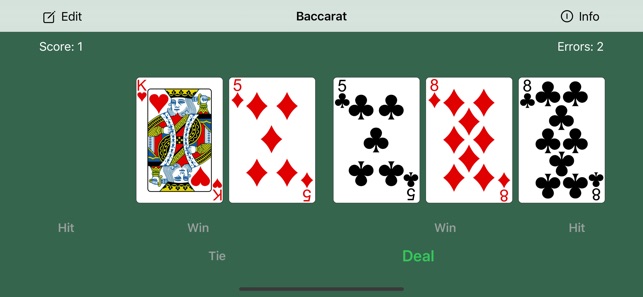 ‎Baccarat Trainer