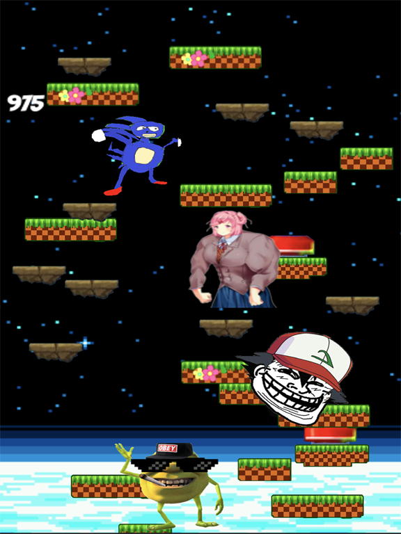 Screenshot #5 pour Sanic Meme Jumper