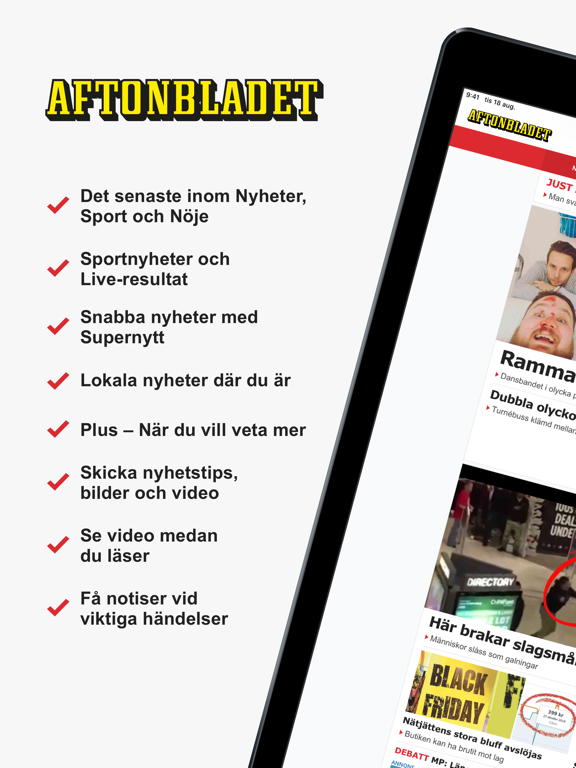 Screenshot #4 pour Aftonbladet Nyheter