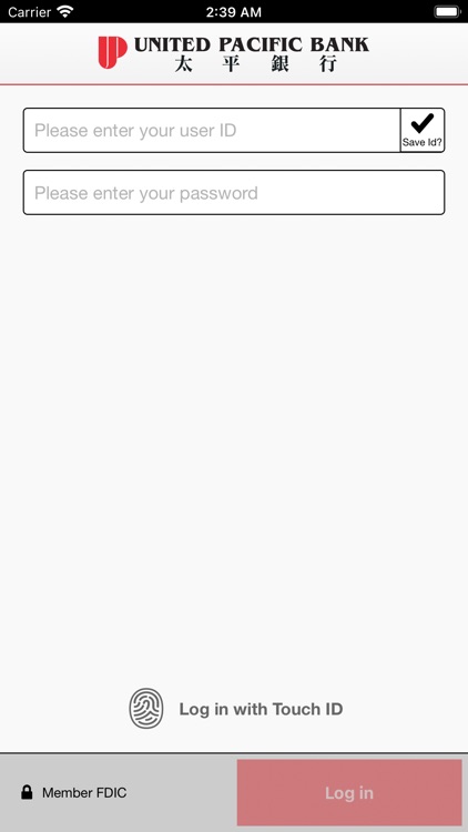 United Pacific Bank Business