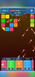 Idle Brick Shooter Tap screenshot #2 for iPhone