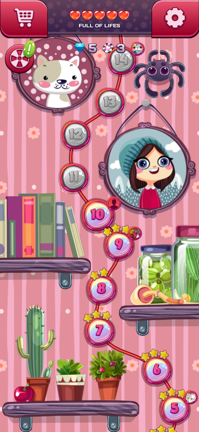 Agnes Fruits Match-3 Puzzle