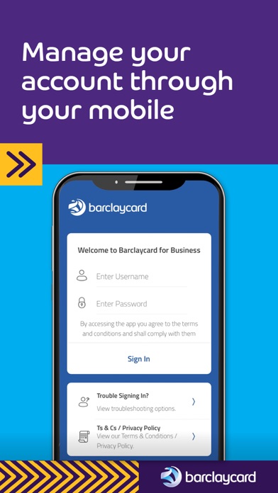 Screenshot #1 pour Barclaycard for Business