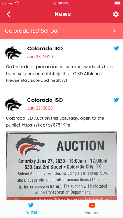 Colorado ISD Screenshot