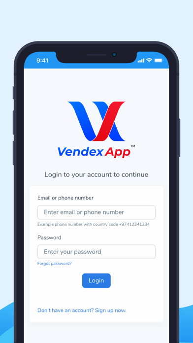 VendexApp Screenshot