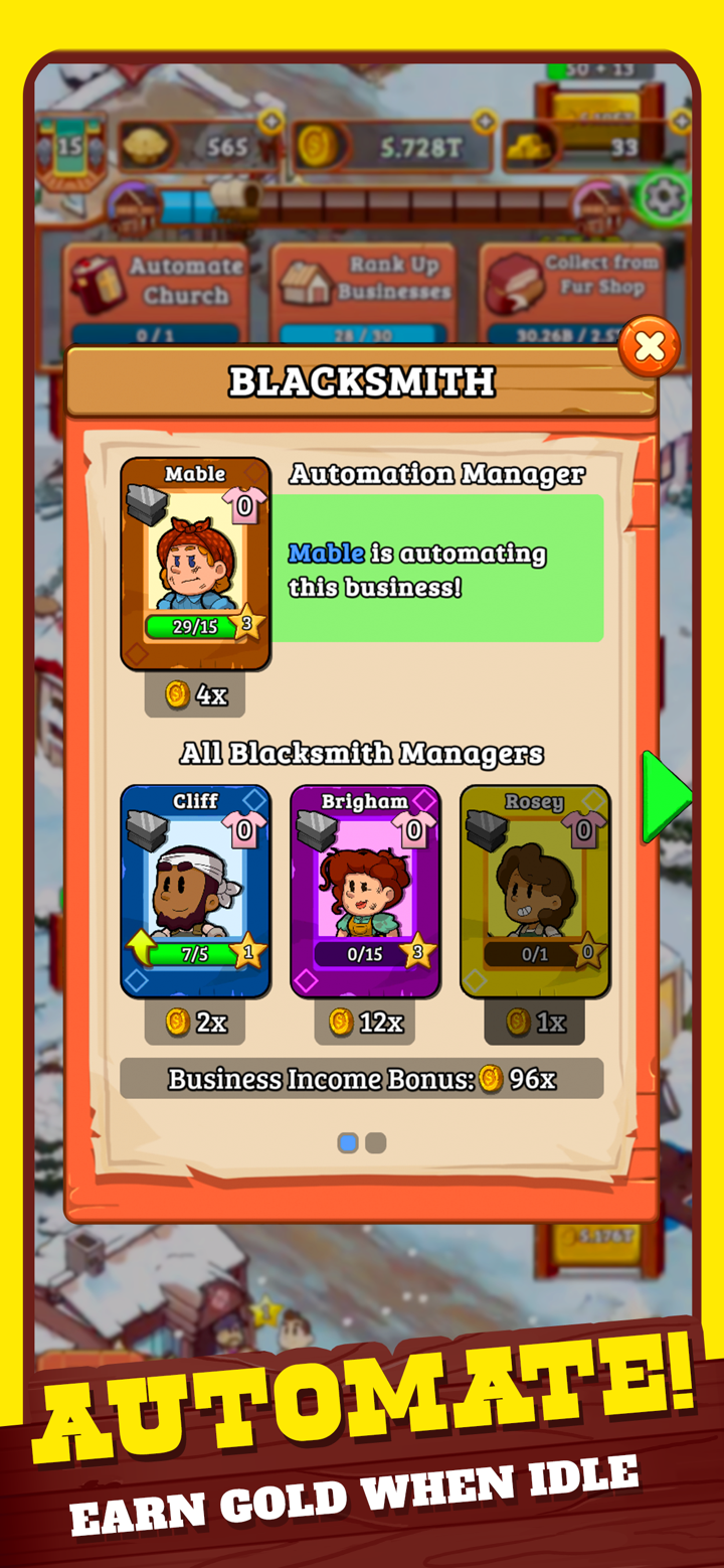 Idle Frontier: Western Tapper screenshot 4