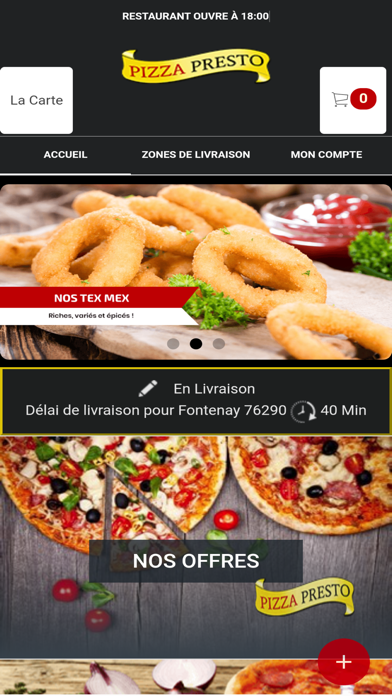 Pizza Presto Montivilliers Screenshot