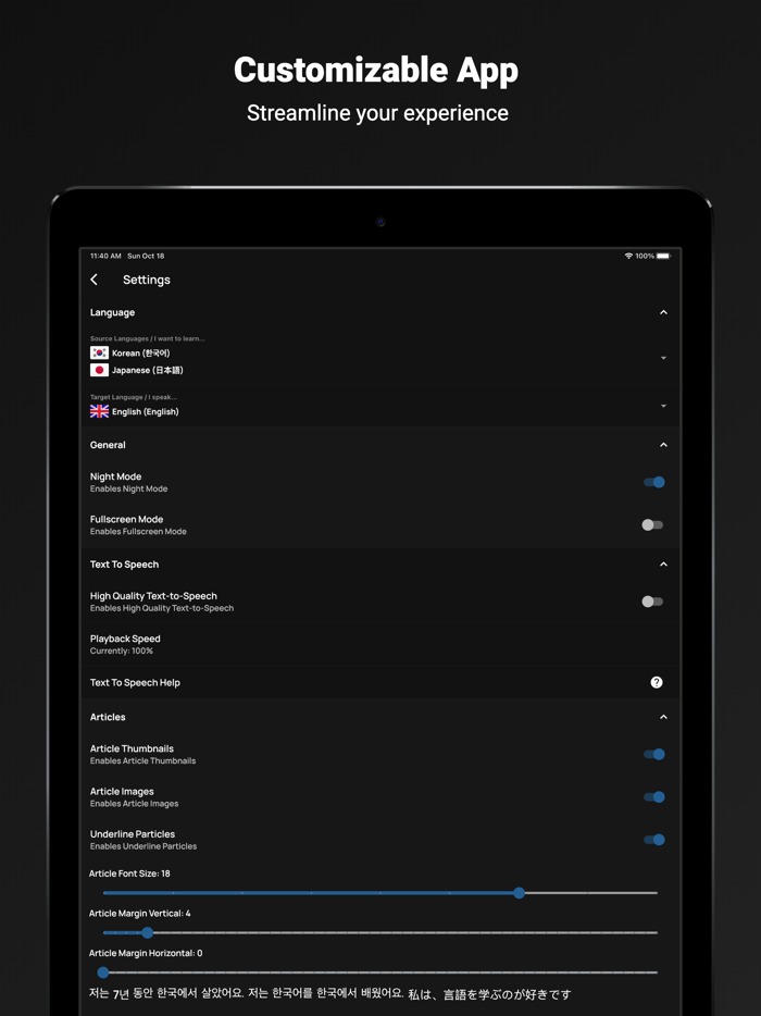Vocabspace Language Learning