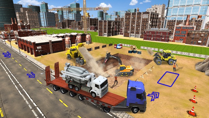 City Construction Truck Games