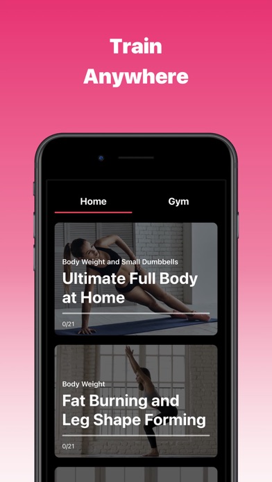FitWomen: Home & Gym Workout Screenshot
