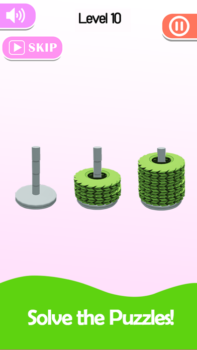 Screenshot #3 pour Stack Sort - Color Hoop