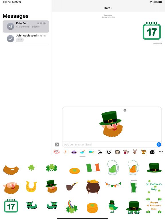 Screenshot #4 pour PADDY Sticker Pack