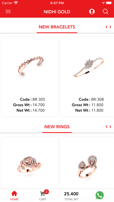Nidhi Gold Online Screenshot