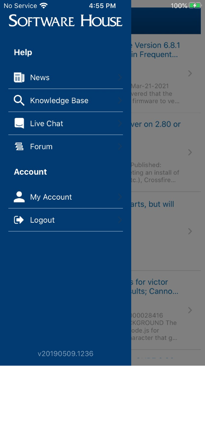 Software House Support Portal