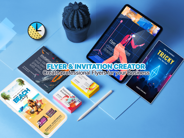 ‎Flyer & Invitation Creator Screenshot