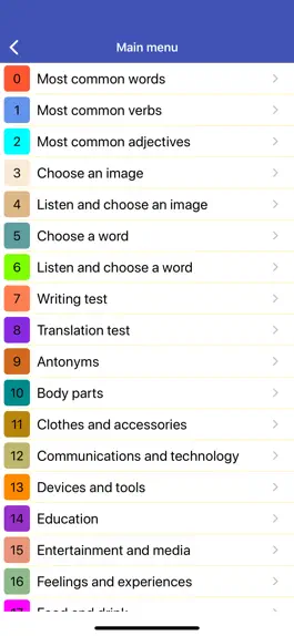 Game screenshot Learn Spanish - Hosy apk