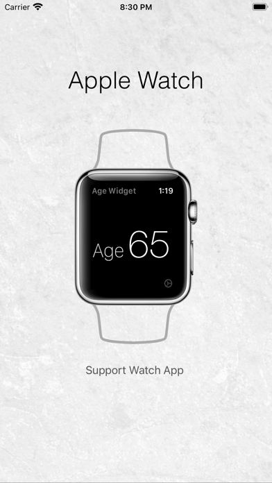Age Widget Screenshot