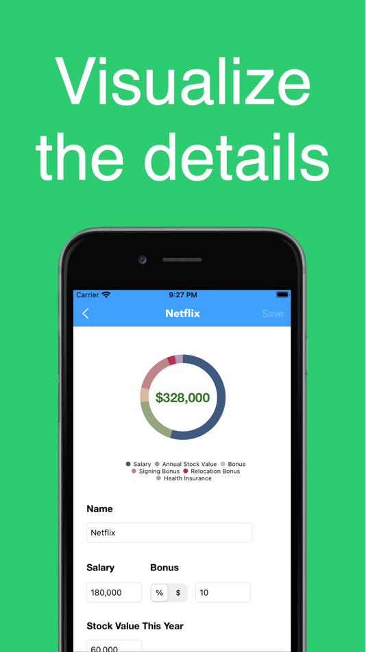#2. CompBuddy: Total Compensation (iOS) Bởi: Hemant Bhonsle