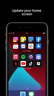 launch widgets iphone screenshot 3