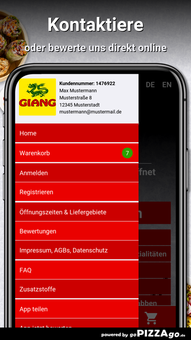 China Imbiss Giang Dortmund Screenshot