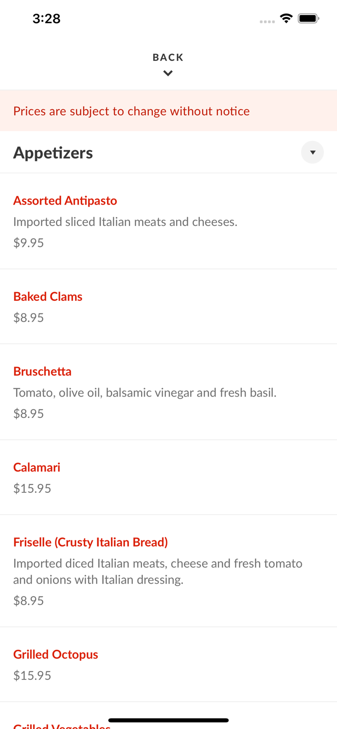 Bella Notte Ristorante