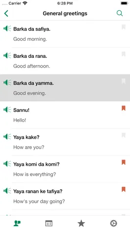 Game screenshot Nkyea Hausa Phrasebook apk