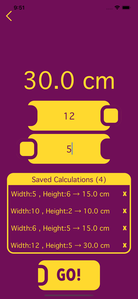 Math: Triangle Area Calculator screenshot 2