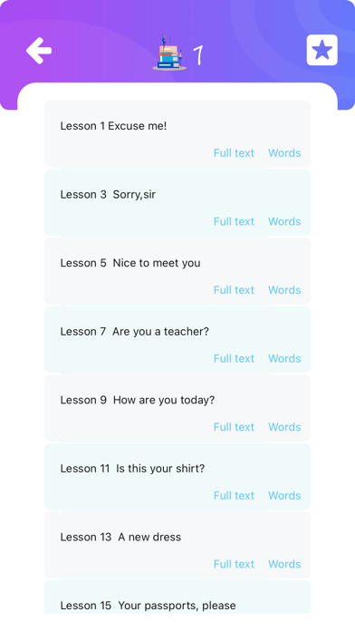 New concept English listening Screenshot