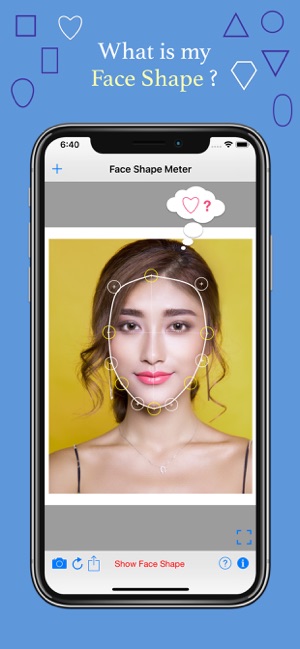 Face Shape Meter camera tool on the App Store