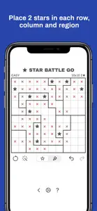 Star Battle Go - Logic Puzzles screenshot #2 for iPhone