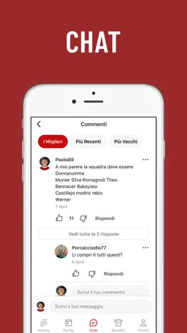 Game screenshot Rossoneri Live: Non ufficiale hack