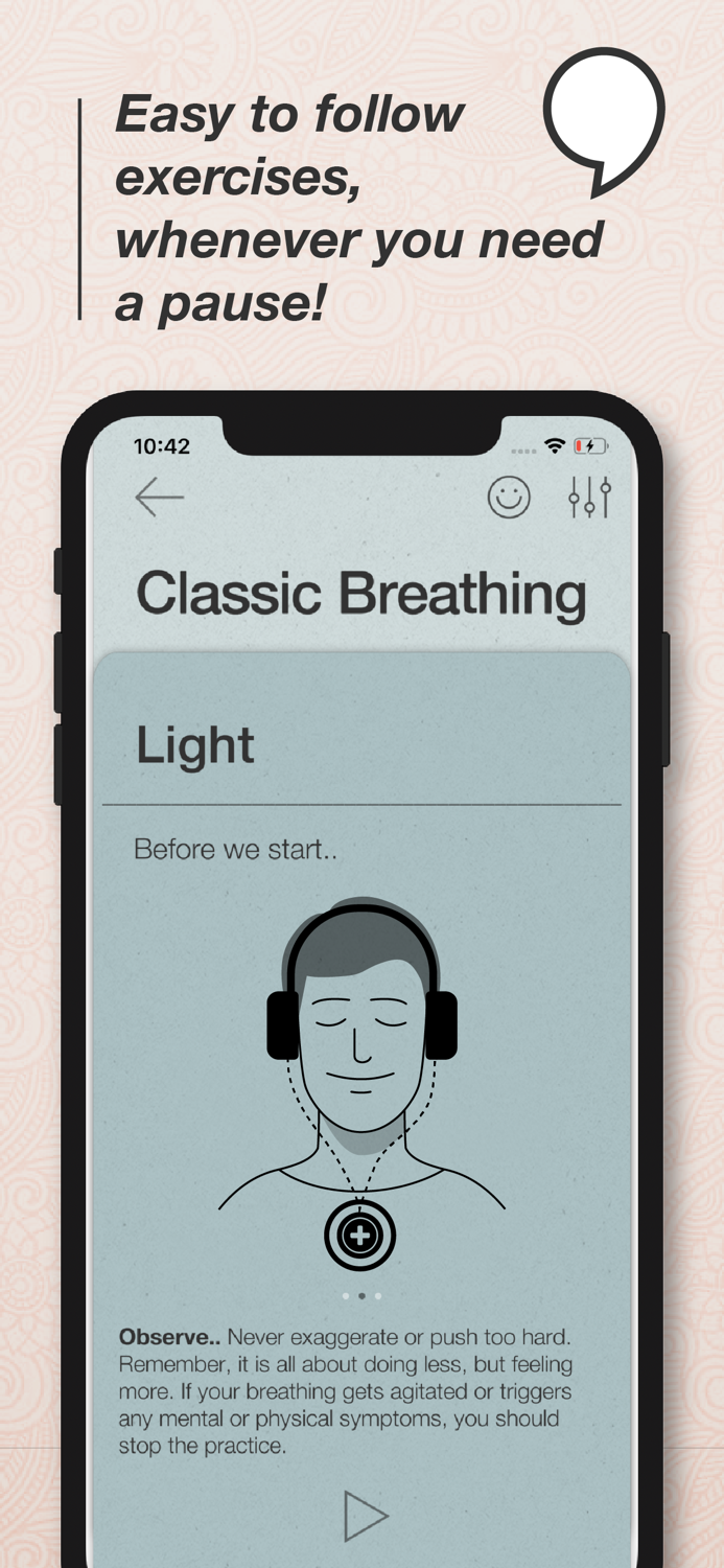 BreathMark Breathing exercises