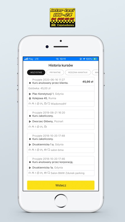 Inter Taxi Częstochowa screenshot-4