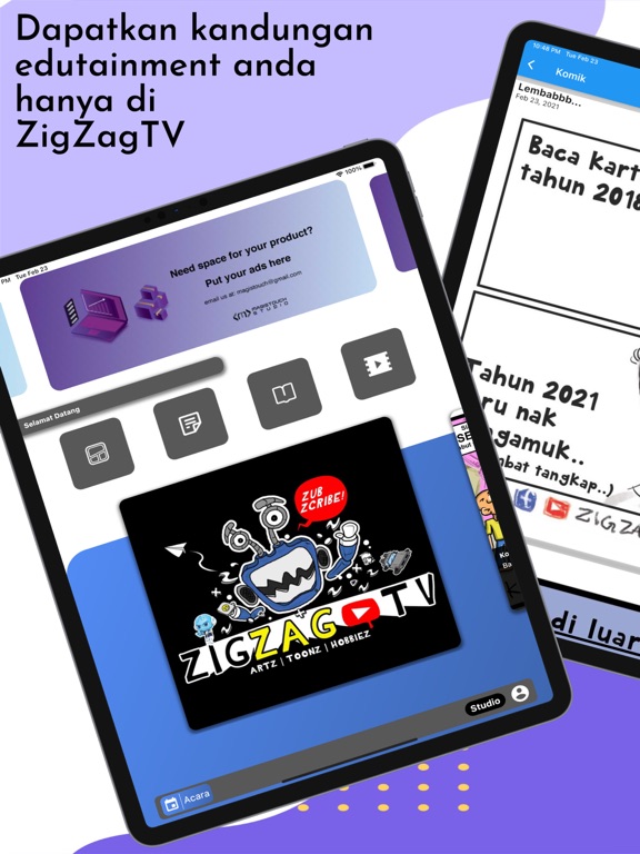 Screenshot #4 pour ZigZagTV