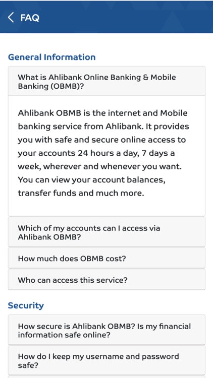 Ahlibank Personal Mobile App