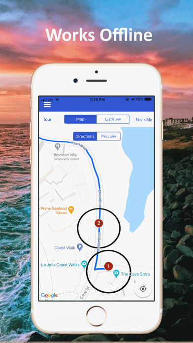 La Jolla San Diego Tour Guide Screenshot