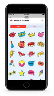 pop art - gifs & stickers iphone screenshot 3