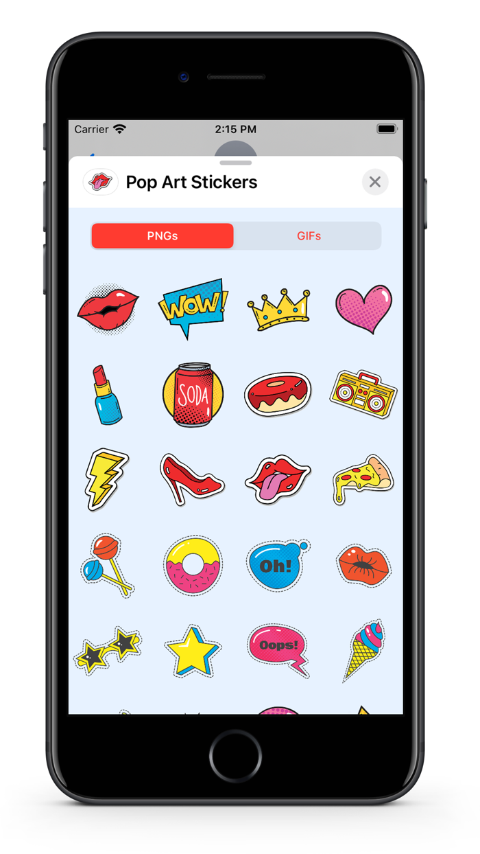 Pop Art - GIFs and Stickers