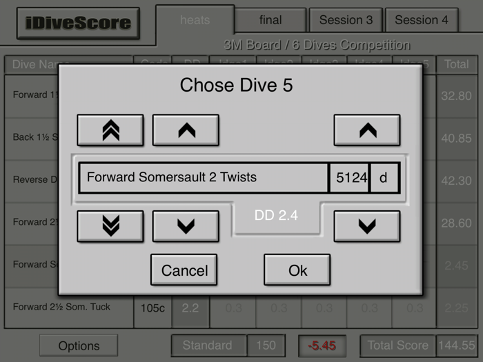 iDiveScore