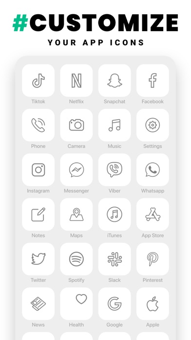 ThemeKit Aesthetic Icon Themer Screenshot