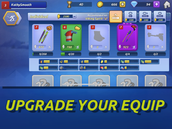 Biathlon Championship Game iPad screenshot 7 - Games app