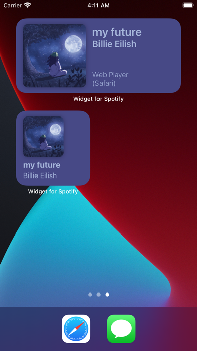 Widget for Spotify screenshot 2