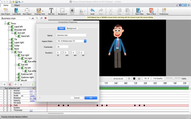 express animate software iphone screenshot 2