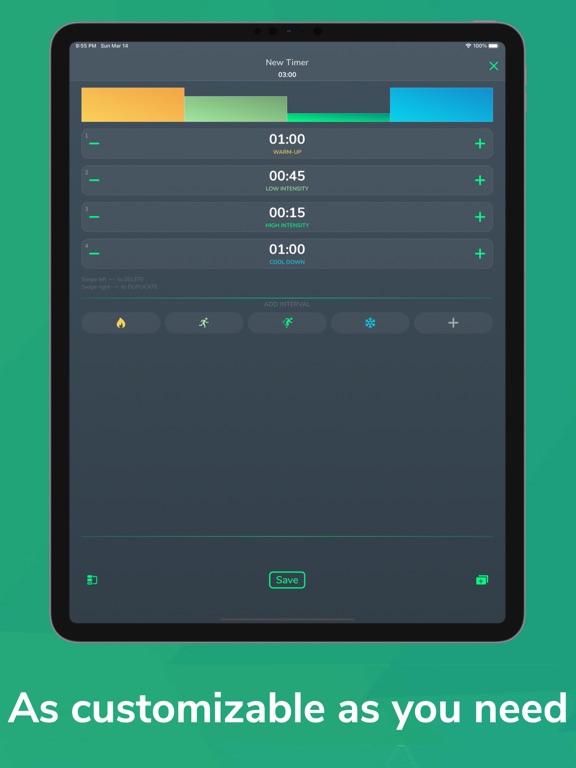 Interval Timer | Cero iPad screenshot 5 - Health & Fitness app